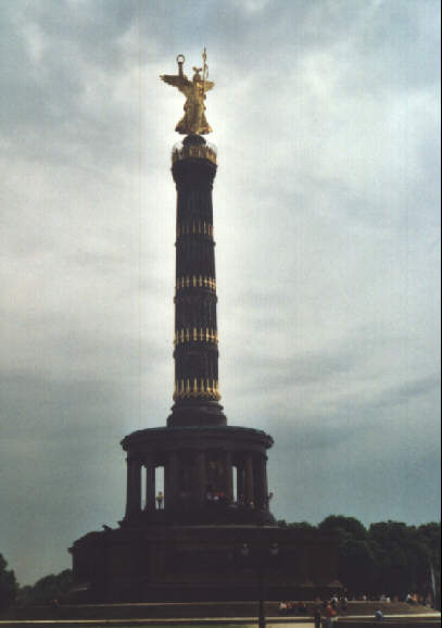 Foto der Siegessäule in Berlin