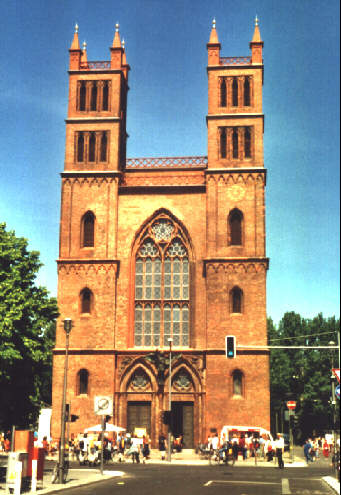 Foto der Friedrichwerderschen Kirche in Berlin